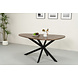 Lizzely Garden & Living Eettafel organisch Jillian eiken fineer bruin 160cm Lizzely Garden & Living Eettafel organisch Jillian eiken fineer bruin 160cm