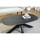 Lizzely Garden & Living Salontafel deens ovaal 120cm Elif marmerlook zwart Lizzely Garden & Living Salontafel deens ovaal 120cm Elif marmerlook zwart
