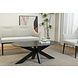 Lizzely Garden & Living Salontafel deens ovaal 120cm Elif marmerlook zwart Lizzely Garden & Living Salontafel deens ovaal 120cm Elif marmerlook zwart