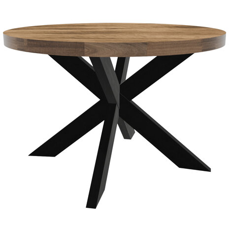 Lizzely Garden & Living Eettafel rond mangohout 120cm Jones lichtbruin ronde industriële tafel duurzaam mango eetkamertafel Lizzely Garden & Living Eettafel rond mangohout 120cm Jones lichtbruin ronde industriële tafel duurzaam mango eetkamertafel