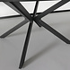 Lizzely Garden & Living Eettafel rond visgraat Ozzy zwart 120cm ronde tafel Lizzely Garden & Living Eettafel rond visgraat Ozzy zwart 120cm ronde tafel