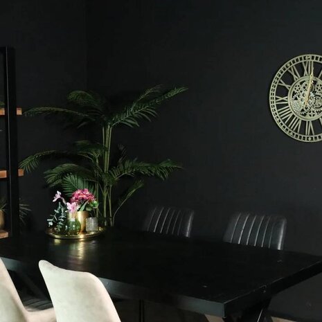 Lizzely Garden & Living Eettafel rechthoekig mangohout Xavier zwart 180cm duurzaam tafel met X-poot mango eetkamertafel rechthoek hout Lizzely Garden & Living Eettafel rechthoekig mangohout Xavier zwart 180cm duurzaam tafel met X-poot mango eetkamertafel rechthoek hout