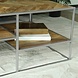 Lizzely Garden & Living Salontafel industrieel mangohout Sofia 140cm lichtbruin visgraat side table massief hout mango bijzettafel Lizzely Garden & Living Salontafel industrieel mangohout Sofia 140cm lichtbruin visgraat side table massief hout mango bijzettafel