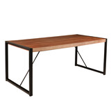 Lizzely Garden & Living Eettafel Flora rechthoekig 180cm bruin mangohout Lizzely Garden & Living Eettafel Flora rechthoekig 180cm bruin mangohout