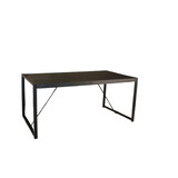 Lizzely Garden & Living Eettafel Flora rechthoekig 180cm zwart mangohout Lizzely Garden & Living Eettafel Flora rechthoekig 180cm zwart mangohout