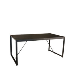Lizzely Garden & Living Eettafel Flora rechthoekig 180cm zwart mangohout Lizzely Garden & Living Eettafel Flora rechthoekig 180cm zwart mangohout