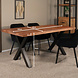 Lizzely Garden & Living Eettafel Zeno rechthoekig 180cm bruin mangohout Lizzely Garden & Living Eettafel Zeno rechthoekig 180cm bruin mangohout