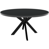 Lizzely Garden & Living Eettafel rond melamine 150cm Sanne zwart Lizzely Garden & Living Eettafel rond melamine 150cm Sanne zwart