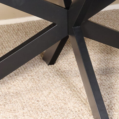 Lizzely Garden & Living Eettafel ovaal 180cm Jovi marmer zwart ovale tafel Lizzely Garden & Living Eettafel ovaal 180cm Jovi marmer zwart ovale tafel