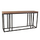 Lizzely Garden & Living Bijzettafel mangohout Don 150cm walnoot Lizzely Garden & Living Bijzettafel mangohout Don 150cm walnoot