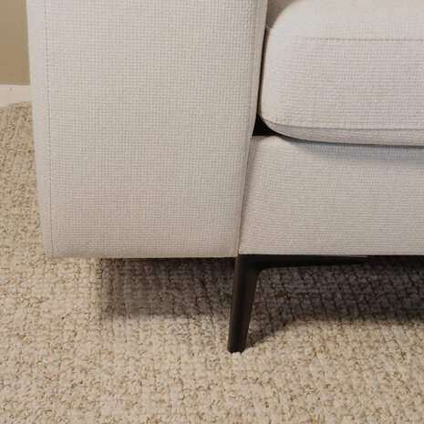 Lizzely Garden & Living Hoekbank Verona 265cm beige chenille rechts Lizzely Garden & Living Hoekbank Verona 265cm beige chenille rechts