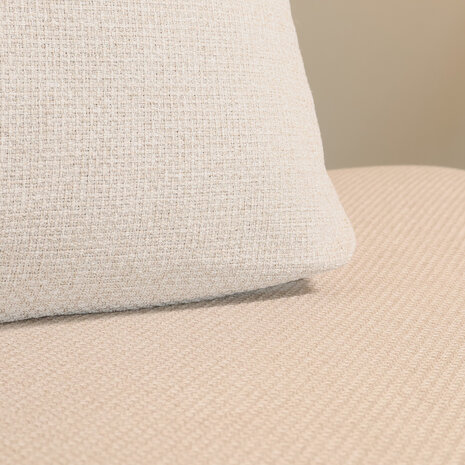 Lizzely Garden & Living Hoekbank Verona 265cm beige chenille rechts Lizzely Garden & Living Hoekbank Verona 265cm beige chenille rechts