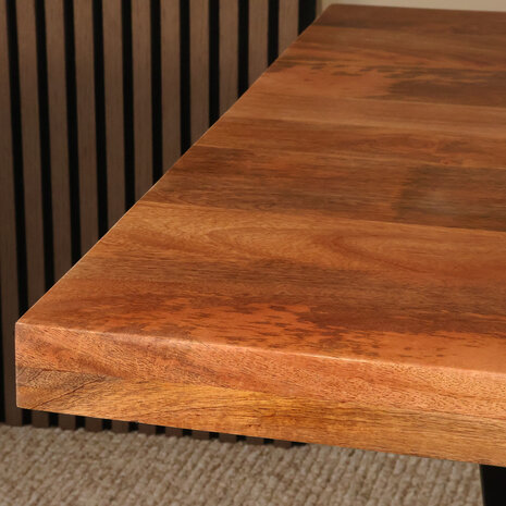 Lizzely Garden & Living Eettafel Zeno rechthoekig 240cm bruin mangohout Lizzely Garden & Living Eettafel Zeno rechthoekig 240cm bruin mangohout