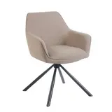 Lizzely Garden & Living Eetkamerstoel draaibaar Dakota taupe draaibare eetstoel Lizzely Garden & Living Eetkamerstoel draaibaar Dakota taupe draaibare eetstoel