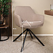 Lizzely Garden & Living Eetkamerstoel draaibaar Dakota taupe draaibare eetstoel Lizzely Garden & Living Eetkamerstoel draaibaar Dakota taupe draaibare eetstoel