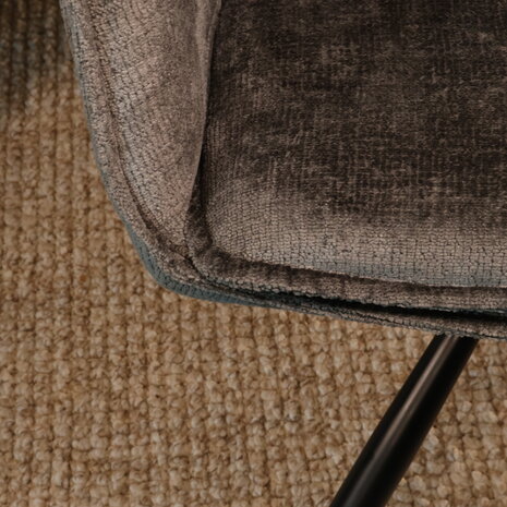 Lizzely Garden & Living Eetkamerstoel draaibaar Capri zwart draaibare eetstoel Lizzely Garden & Living Eetkamerstoel draaibaar Capri zwart draaibare eetstoel