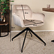 Lizzely Garden & Living Eetkamerstoel draaibaar Montana taupe draaibare eetstoel Lizzely Garden & Living Eetkamerstoel draaibaar Montana taupe draaibare eetstoel