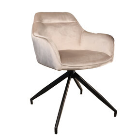 Lizzely Garden & Living Eetkamerstoel draaibaar Montana taupe draaibare eetstoel Lizzely Garden & Living Eetkamerstoel draaibaar Montana taupe draaibare eetstoel