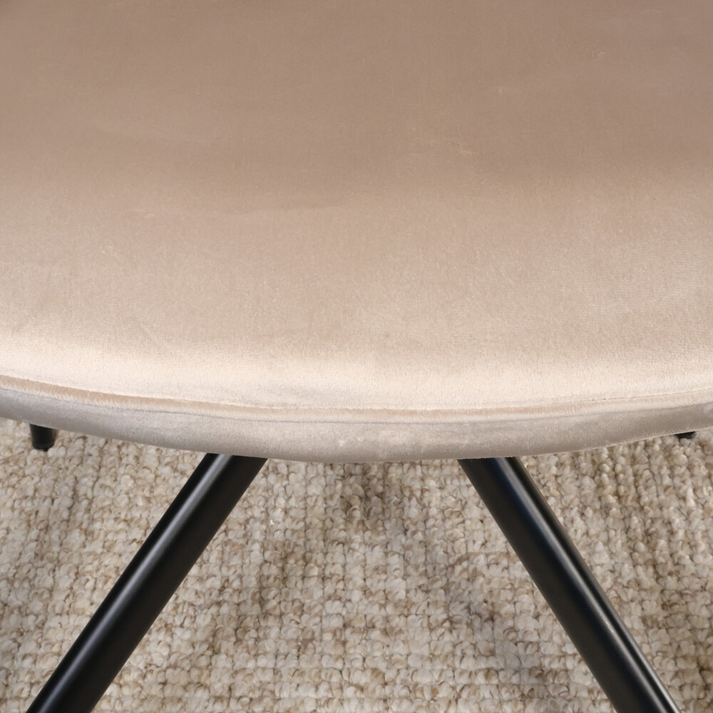 Eetkamerstoel draaibaar Montana taupe draaibare eetstoel Eetkamerstoel draaibaar Montana taupe draaibare eetstoel