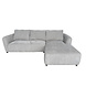 Lizzely Garden & Living Hoekbank Hudson 280cm chenille donkergrijs rechts Lizzely Garden & Living Hoekbank Hudson 280cm chenille donkergrijs rechts