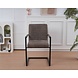 Lizzely Garden & Living Eetkamerstoel met armleuning grijs microvezel Noor Lizzely Garden & Living Eetkamerstoel met armleuning grijs microvezel Noor