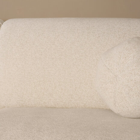 Lizzely Garden & Living Hoekbank Neva 300cm chenille gebroken wit links Lizzely Garden & Living Hoekbank Neva 300cm chenille gebroken wit links