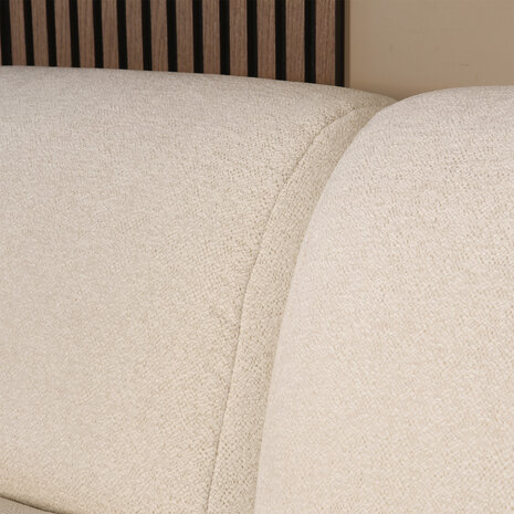 Lizzely Garden & Living Hoekbank Neva 300cm chenille gebroken wit links Lizzely Garden & Living Hoekbank Neva 300cm chenille gebroken wit links