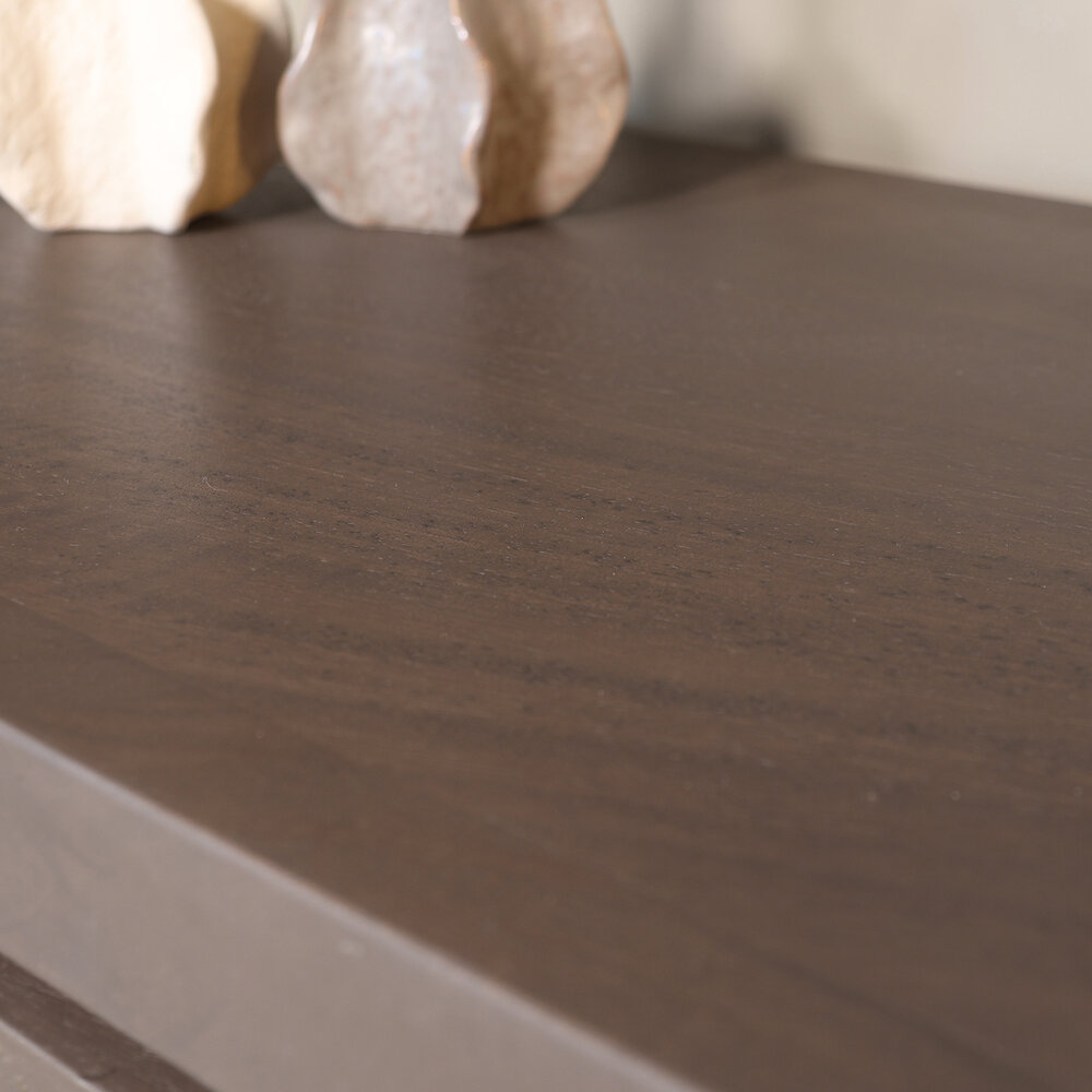 TV meubel industrieel Avelyn walnoot mangohout 160cm TV meubel industrieel Avelyn walnoot mangohout 160cm