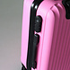 Lizzely Garden & Living Tweedekans model: Handbagage koffer 55cm roze 4 wielen trolley met pin slot reiskoffer Lizzely Garden & Living Tweedekans model: Handbagage koffer 55cm roze 4 wielen trolley met pin slot reiskoffer