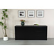 Lizzely Garden & Living Dressoir melamine Cassie zwart 180cm Lizzely Garden & Living Dressoir melamine Cassie zwart 180cm