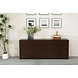 Lizzely Garden & Living Dressoir melamine Cassie walnoot bruin 200cm Lizzely Garden & Living Dressoir melamine Cassie walnoot bruin 200cm