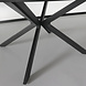 Lizzely Garden & Living Tweedekans model: Eettafel rond visgraat Ozzy zwart 120cm ronde tafel Lizzely Garden & Living Tweedekans model: Eettafel rond visgraat Ozzy zwart 120cm ronde tafel
