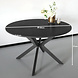Lizzely Garden & Living Tweedekans model: Eettafel rond visgraat Ozzy zwart 120cm ronde tafel Lizzely Garden & Living Tweedekans model: Eettafel rond visgraat Ozzy zwart 120cm ronde tafel
