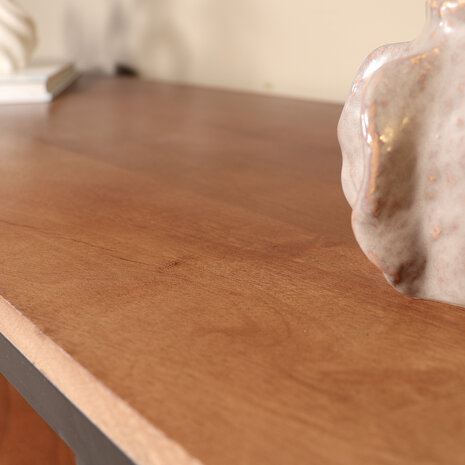 Lizzely Garden & Living TV meubel industrieel Liv bruin mangohout 180cm lengte Lizzely Garden & Living TV meubel industrieel Liv bruin mangohout 180cm lengte