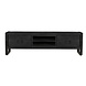 Lizzely Garden & Living TV meubel industrieel Avelyn zwart mangohout 160cm lengte Lizzely Garden & Living TV meubel industrieel Avelyn zwart mangohout 160cm lengte