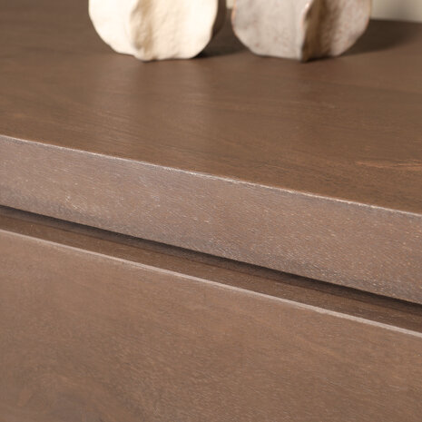 Lizzely Garden & Living TV meubel industrieel Avelyn walnoot mangohout 180cm Lizzely Garden & Living TV meubel industrieel Avelyn walnoot mangohout 180cm