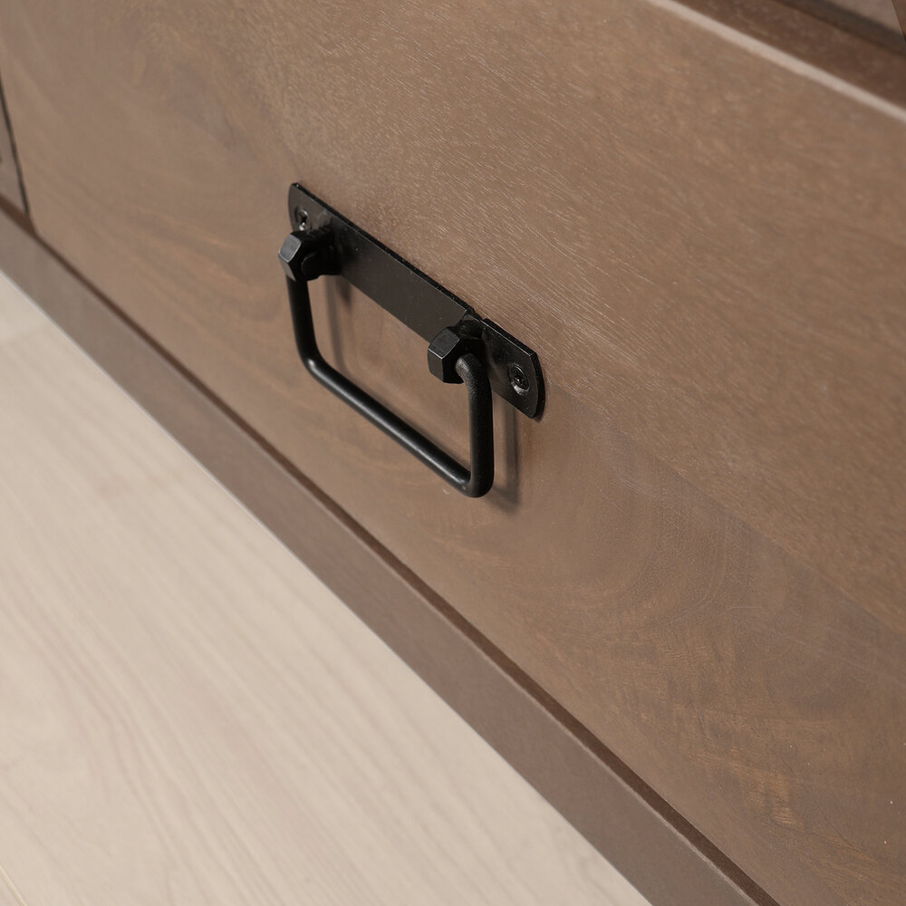 TV meubel industrieel Avelyn walnoot mangohout 180cm TV meubel industrieel Avelyn walnoot mangohout 180cm