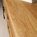 Lizzely Garden & Living TV meubel industrieel Avelyn lichtbruin mangohout 200cm Lizzely Garden & Living TV meubel industrieel Avelyn lichtbruin mangohout 200cm