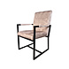 Lizzely Garden & Living Eetkamerstoel beige velvet Forest Lizzely Garden & Living Eetkamerstoel beige velvet Forest