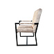 Lizzely Garden & Living Eetkamerstoel beige velvet Forest Lizzely Garden & Living Eetkamerstoel beige velvet Forest