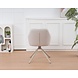 Lizzely Garden & Living Eetkamerstoel draaibaar beige Lies met beige poot Lizzely Garden & Living Eetkamerstoel draaibaar beige Lies met beige poot