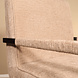 Lizzely Garden & Living Eetkamerstoel met armleuning Milan beige chenille Lizzely Garden & Living Eetkamerstoel met armleuning Milan beige chenille