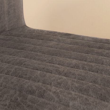 Lizzely Garden & Living Eetkamerstoel Chester antraciet microvezel