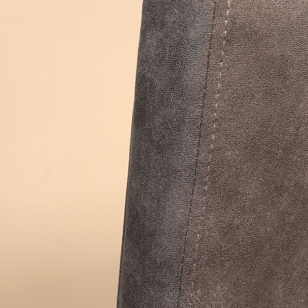 Eetkamerstoel Chester zwart microvezel