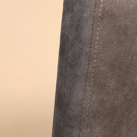 Lizzely Garden & Living Eetkamerstoel Chester zwart microvezel