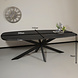 Lizzely Garden & Living Tweedekans model: Eettafel Deens ovaal 240x110cm zwart Hero ovale eettafel Lizzely Garden & Living Tweedekans model: Eettafel Deens ovaal 240x110cm zwart Hero ovale eettafel