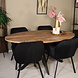 Lizzely Garden & Living Tweedekans model: Eettafel ovaal 160cm Rato lichtbruin ovale tafel Lizzely Garden & Living Tweedekans model: Eettafel ovaal 160cm Rato lichtbruin ovale tafel