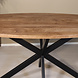 Lizzely Garden & Living Tweedekans model: Eettafel ovaal 160cm Rato lichtbruin ovale tafel Lizzely Garden & Living Tweedekans model: Eettafel ovaal 160cm Rato lichtbruin ovale tafel