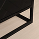 Lizzely Garden & Living Dressoir mangohout visgraat Cody zwart industrieel 160x85cm Lizzely Garden & Living Dressoir mangohout visgraat Cody zwart industrieel 160x85cm
