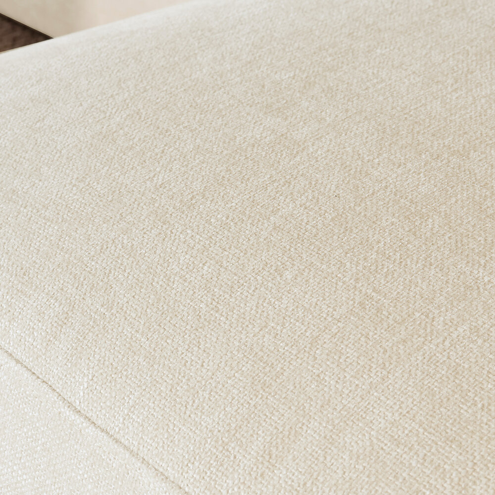 Hoekbank Hudson 280cm chenille beige links Hoekbank Hudson 280cm chenille beige links